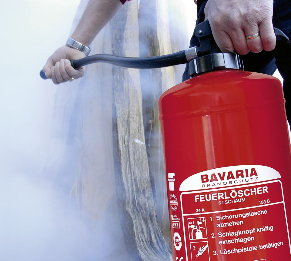 Brandschutz: Feuerlöscher