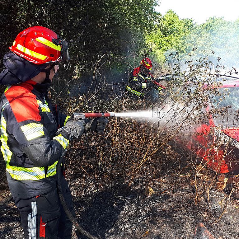 Vêtements de protection anti-feu