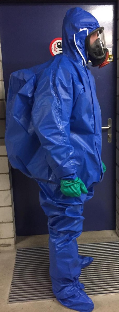 Schutzanzug PROTEC MAXX blau