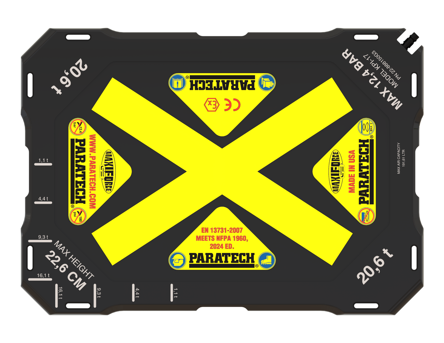 PARATECH Maxiforce Hebekissen