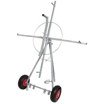 Mobiler Schlauchaufroller