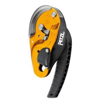 I’D S selbstbremsendes Abseilgerät mit Anti-Panik-Funktion inkl. Karabiner