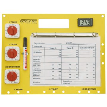 Tableau de Contrôle de Protection Respiratoire Format Paysage