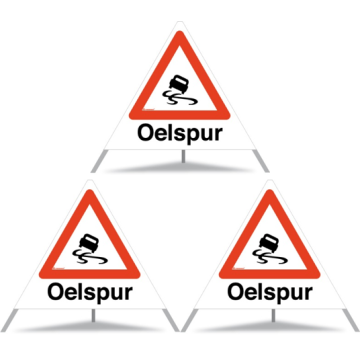Triopan Faltsignal Oelspur