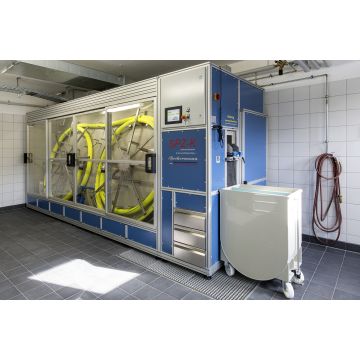 Installation d'entretien SPZ-K pour tuyaux Bockermann