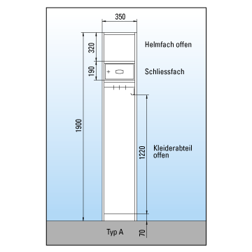 Vestiaire Type A – C