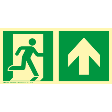 Rettungsweg Geradeaus