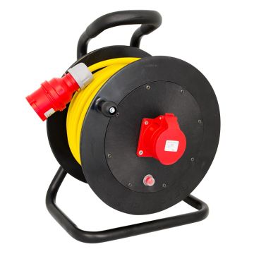 Kabelrollen Hartgummi Typ 502 Mit Thermoschutz
