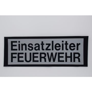 Rückenbeschriftung zweizeilig negativ