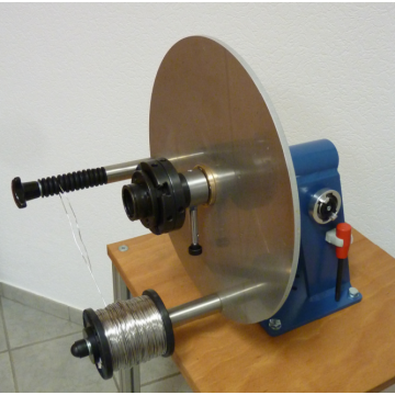 Drahteinbindeapparat blau