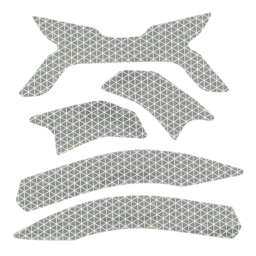 Autocollant Prisma gris