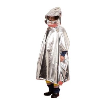 Poncho feu forêt type Var avec sacoche