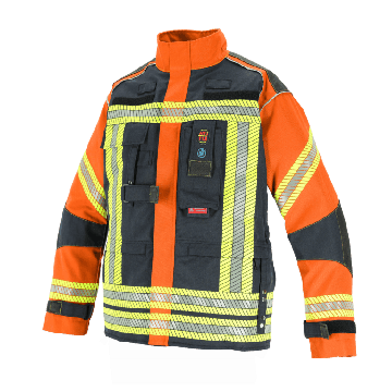 NTi Multiflex Einsatzjacke orange