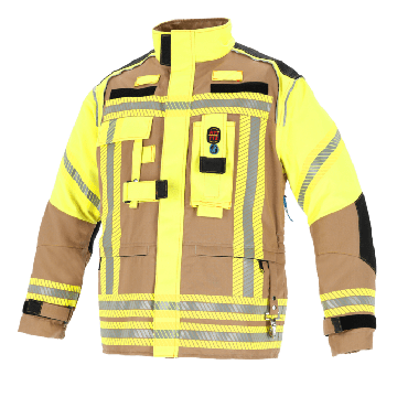 NTi Multiflex Einsatzjacke leuchtgelb
