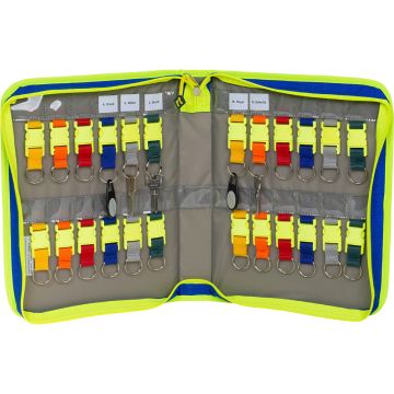 rescue-tec Schlüsseltasche, klein, für 24 Schlüssel