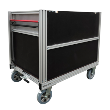 Rollcontainer "'Siebdruckbox"