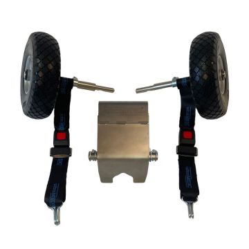 Dispositif de roulement pour nacelles ultraGEAR MOBILE, acier inoxydable