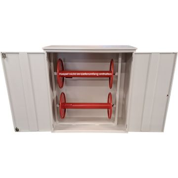 Armoire murale pour enrouleurs de tuyaux incendie