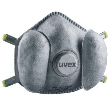 Masque de protection respiratoire uvex silv-Air exccel 7330 FFP3 (3 pièces)