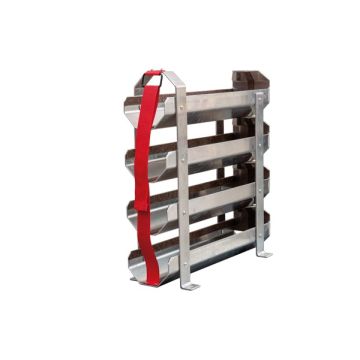 Lagerung für 4 Druckluftflaschen (übereinander)