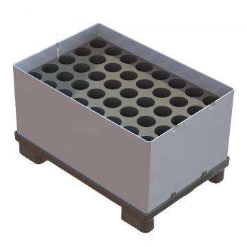 Caisse pour bouteilles respiratoires