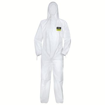 Combinaison de protection jetable uvex 5/6 comfort light blanche