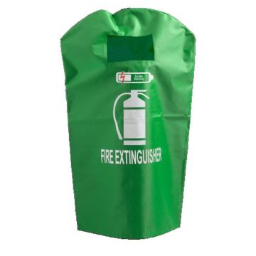 Schutzhaube für 6L Lithium-Batterie-Feuerlöscher – PVC, Grün