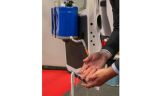 Station mobile d'hygiène des mains ShoulderSink complète