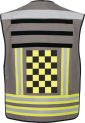 Gilet de fonction et de signalisation Neo, segmenté