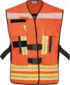 Gilet de fonction et de signalisation Neo, segmenté