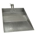 Pelle pour absorbants, en tôle perforée