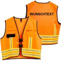 Kennzeichnungsweste BASIC 3.0, mit individuellem Aufdruck