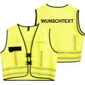 Kennzeichnungsweste BASIC 3.0, mit individuellem Aufdruck