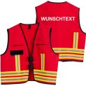Kennzeichnungsweste BASIC 3.0, mit individuellem Aufdruck