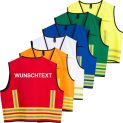 Kennzeichnungsweste BASIC 3.0, mit individuellem Aufdruck