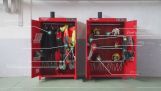 Trocknungs-, Desinfektions- und Dekontaminationslösung für Feuerwehren