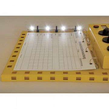 Lampe pour tableau de surveillance respiratoire