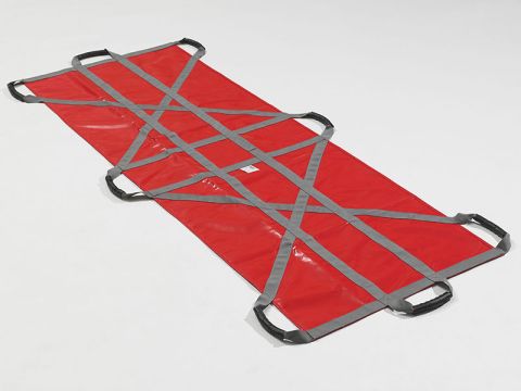 Drap de sauvetage et de transport RTPF, avec housse pour pieds