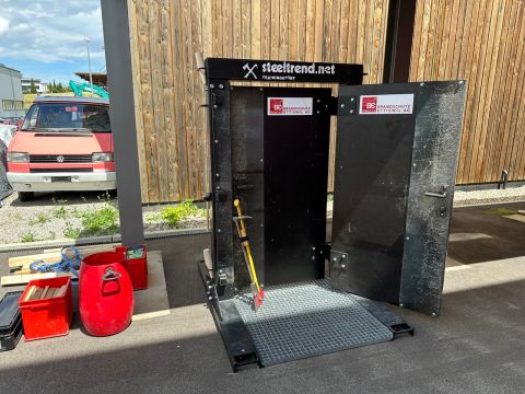 Porte d'entraînement – Ouverture forcée de portes