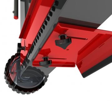 Chariot d'épandage pliable