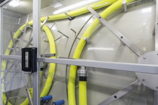 Installation d'entretien SPZ-K pour tuyaux Bockermann
