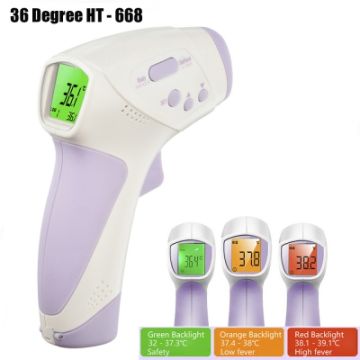 Berührungsloses Infrarot-Thermometer / Fiebermesser HT-668