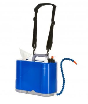 Station mobile d'hygiène des mains ShoulderSink complète
