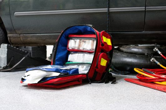 Notfallrucksack M rot