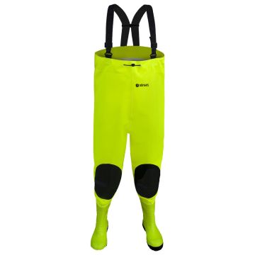 Wathose Hi-Vis mit S5 Sicherheitsstiefel