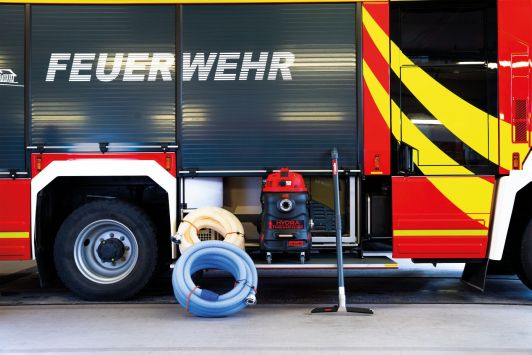 Aspirateur pour sapeurs-pompiers Hydra Red