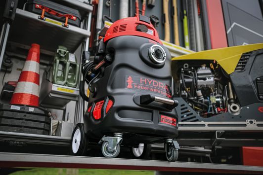 Aspirateur pour sapeurs-pompiers Hydra Red