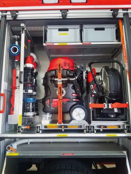 Aspirateur pour sapeurs-pompiers Hydra Red