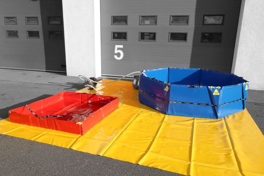 Eccotarp Auffangbehälter HEXAGON