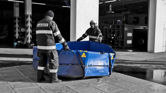 Eccotarp Auffangbehälter HEXAGON